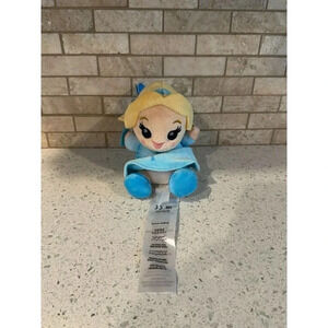 DISNEY Pinocchio's Daring Journey Disney Wishables Blue‎ Fairy Plush b35